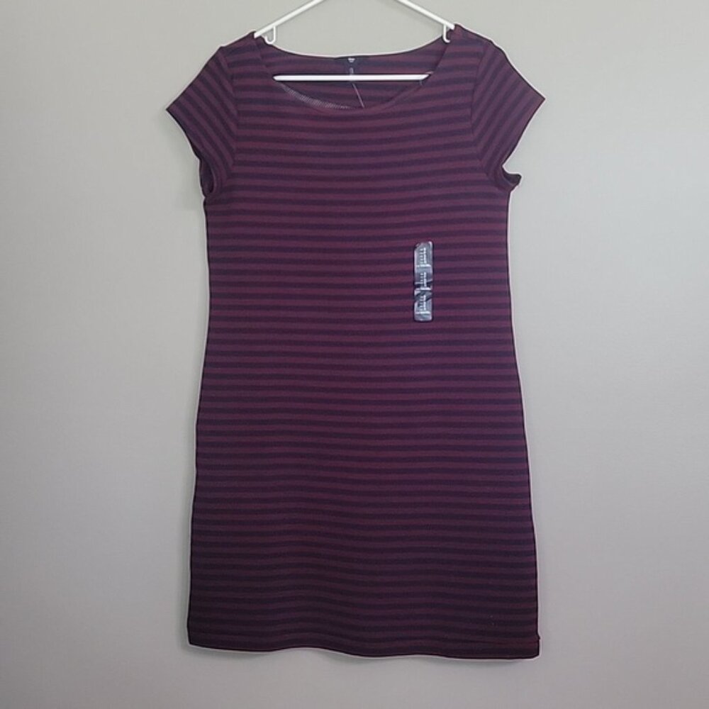 Gap Striped Blue And Red Slip On Dress Size S NWT